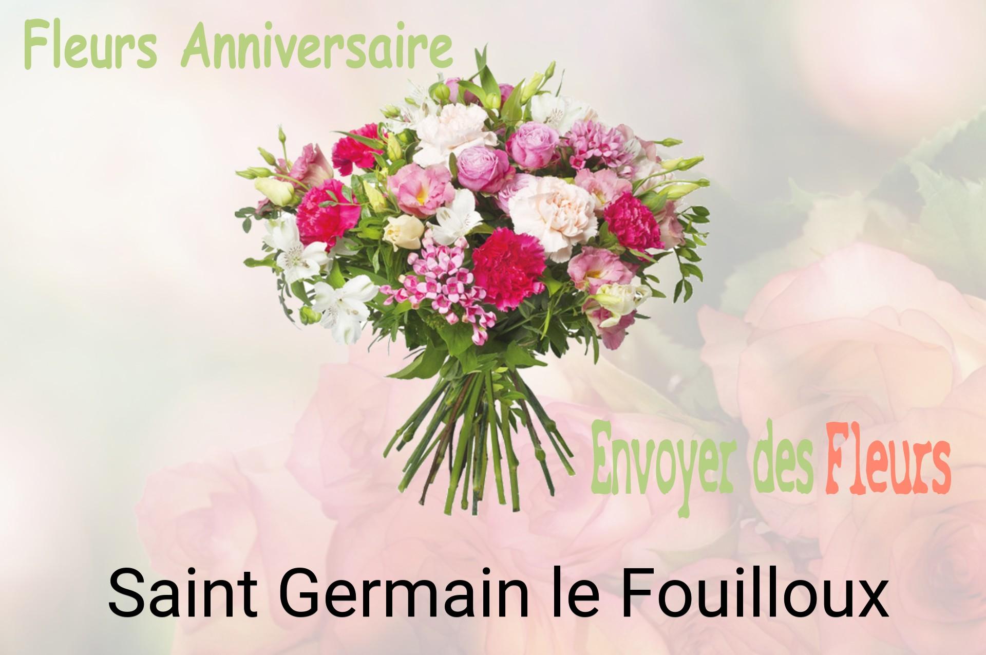 Bouquet de fleurs d’anniversaire livré à Saint-Germain-le-Fouilloux