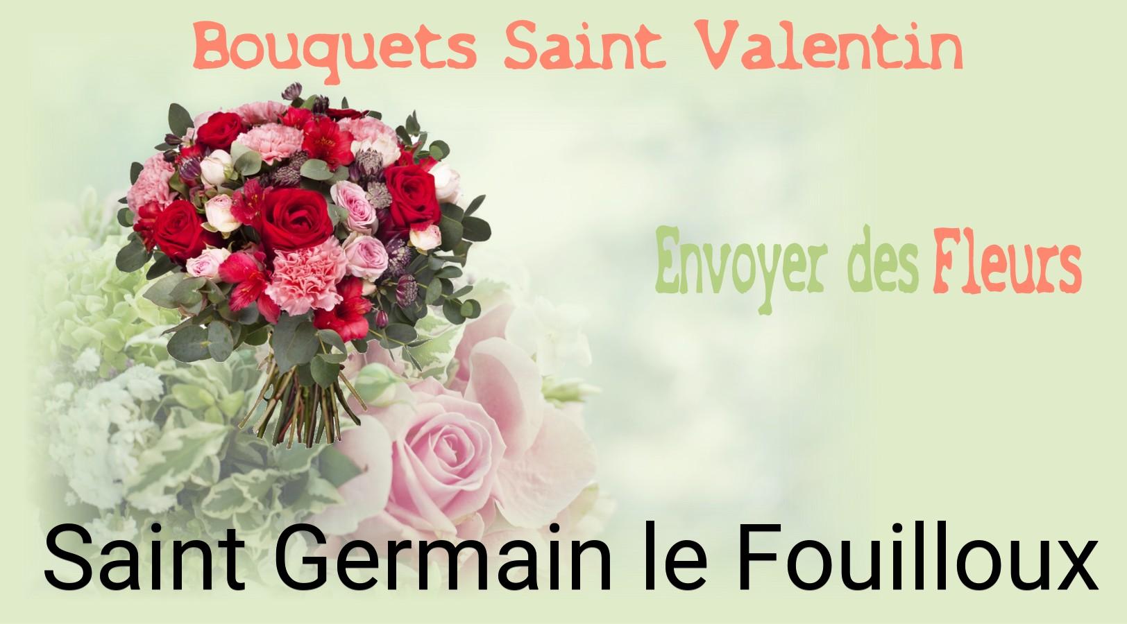 Roses de Saint-Valentin livrées à Saint-Germain-le-Fouilloux